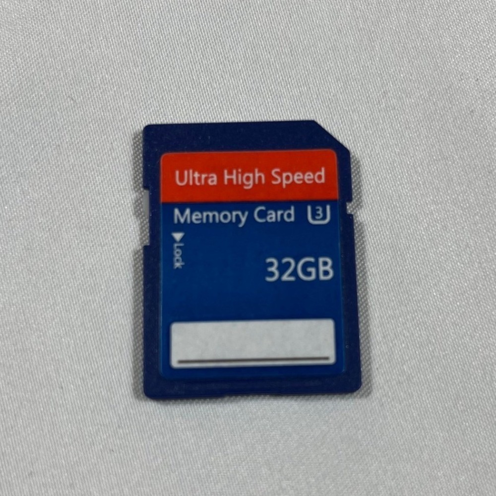 Generic SD Memory Card 32GB Blue Ultra High Speed UHS-I U3 Class 10